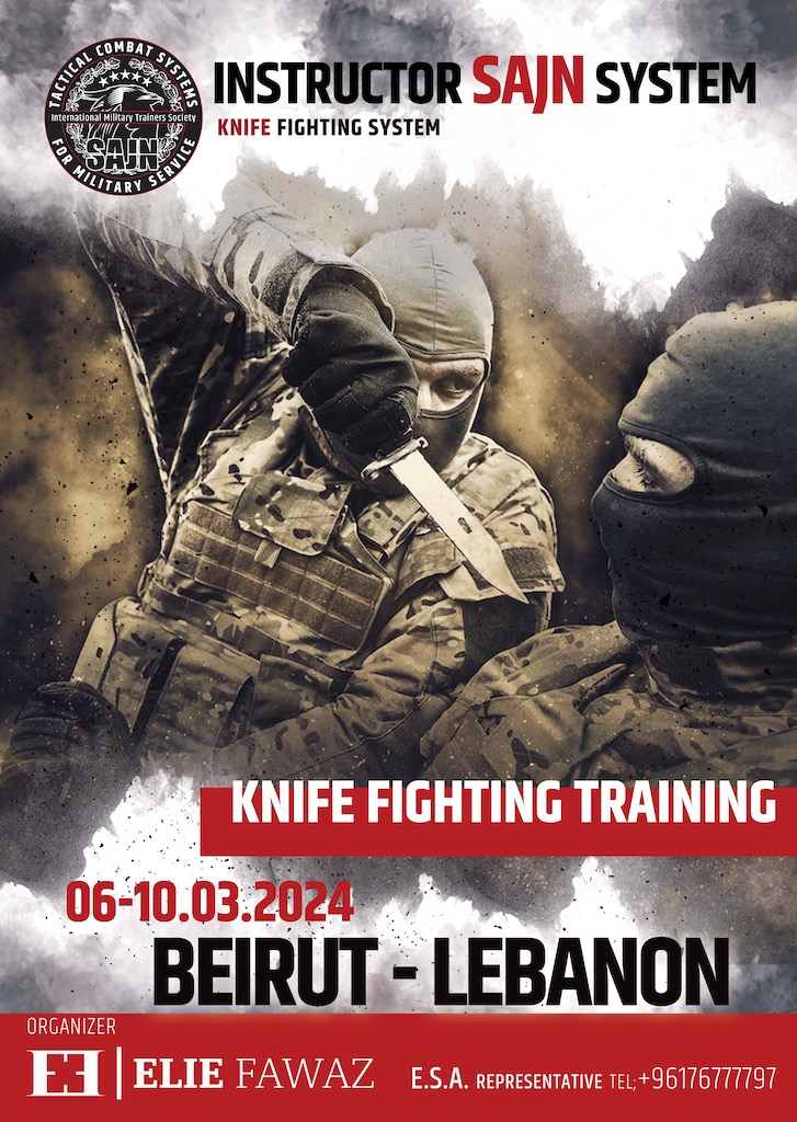 KNIFE Fighting Training - BEIRUT
